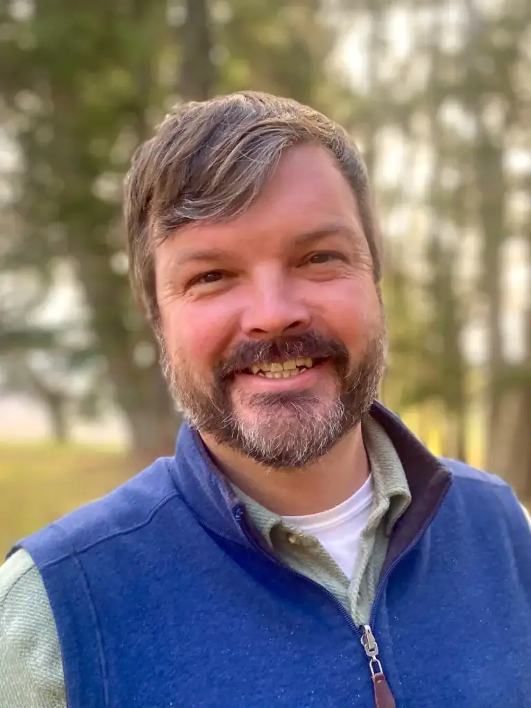 Bill Brown, LCMHC at Confluence Behavioral Health outdoors.